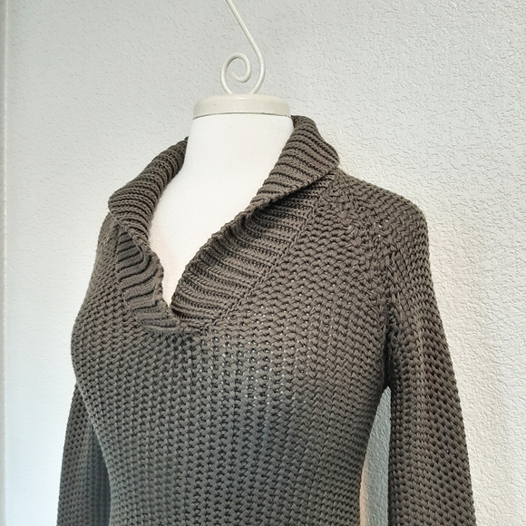 Comptoir Des Cotonniers Brown Knit Sweater Size Small - Picture 5 of 10